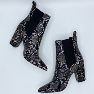 Steve Madden Snakeskin Boots